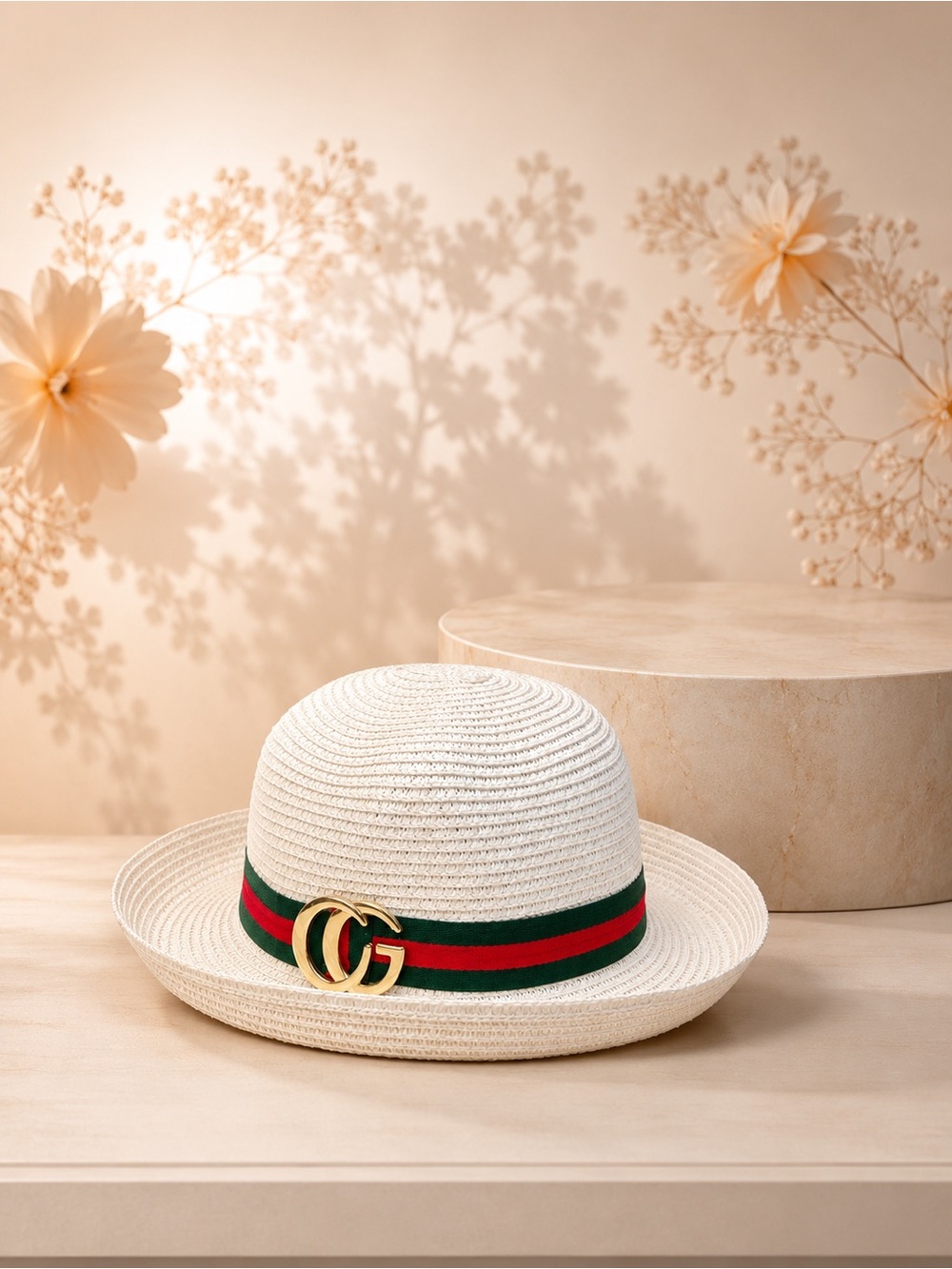 Chic Wide Brim Straw Hat